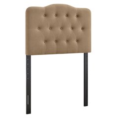 Annabel Premium Linen Blend Twin Headboard