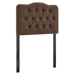Annabel Premium Linen Blend Twin Headboard