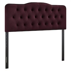 Annabel Stain-Resistant Performance Velvet Full Headboard