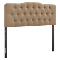 Annabel Premium Linen Blend Queen Headboard