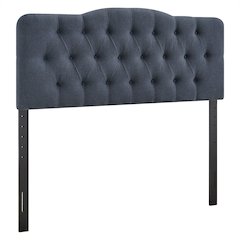 Annabel Premium Linen Blend Queen Headboard