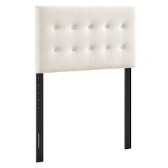 Emily Stain-Resistant Performance Velvet Twin Size Headboard