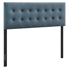 Emily Stain-Resistant Performance Velvet Full Size Headboard