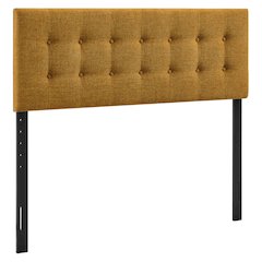Emily Fabric Upholstered Queen Size Headboard