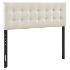Emily Fabric Upholstered Queen Size Headboard