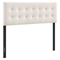 Emily Stain-Resistant Performance Velvet King Size Headboard