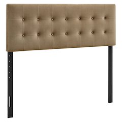 Emily Stain-Resistant Performance Velvet King Size Headboard
