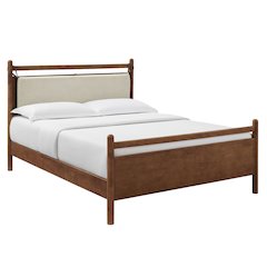 Leni Full Size Wood Platform Bed Frame