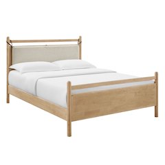 Leni King Size Wood Platform Bed Frame