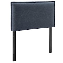 Camille Upholstered Linen Blend Twin Size Headboard