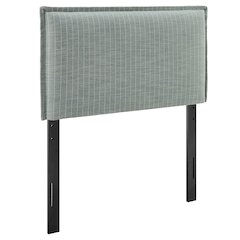 Camille Striped Linen Blend Twin Size Headboard