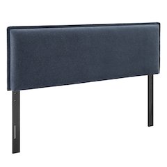Camille Upholstered Linen Blend Full Size Headboard
