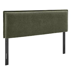 Camille Upholstered Linen Blend Full Size Headboard