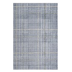 Kaja Abstract Plaid 5x8 Area Rug