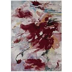 Blume Abstract Floral 4x6 Area Rug