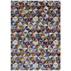 Arisa Geometric Hexagon Mosaic 4x6 Area Rug