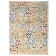 Solimar Distressed Southwestern Aztec 4x6 Area Rug