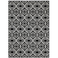 Frame Transitional Moroccan Trellis 5x8 Area Rug