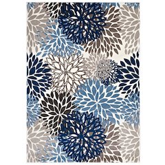 Calithea Vintage Classic Abstract Floral 5x8 Area Rug