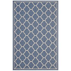 Avena Moroccan Quatrefoil Trellis Indoor and Outdoor 8x10 Area Rug