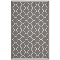 Avena Moroccan Quatrefoil Trellis Indoor and Outdoor 5x8 Area Rug