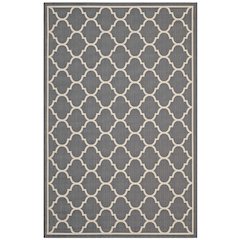 Avena Moroccan Quatrefoil Trellis Indoor and Outdoor 9x12 Area Rug