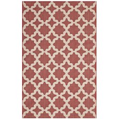 Cerelia Moroccan Trellis Indoor and Outdoor 9x12 Area Rug