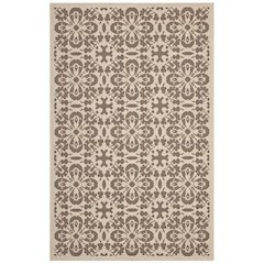 Ariana Vintage Floral Trellis Indoor and Outdoor 8x10 Area Rug