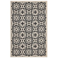 Ariana Vintage Floral Trellis Indoor and Outdoor 5x8 Area Rug
