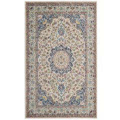 Meryam Distressed Vintage Medallion 5x8 Area Rug