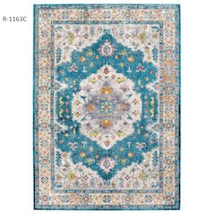Success Anisah Distressed Floral Vintage Medallion 5x8 Area Rug