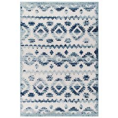 Takara Abstract Diamond Moroccan Trellis 8x10 Indoor and Outdoor Area Rug