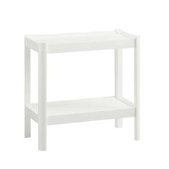 White Nightstand, Modern, Transitional Styles, Sleek Design, for Bedroom