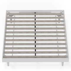 Sachse Queen Solid Wood Platform Bed Frame White