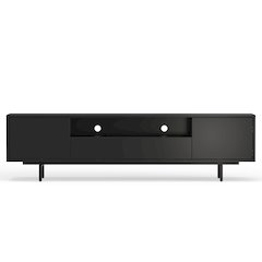 Avichi Black Laminate 3 Door TV Console