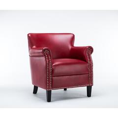 Holly Red Club Chair