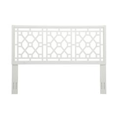 Thomas Chippendale White Headboard - King
