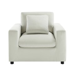 Casella Modern Armchair - Ivory