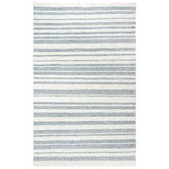 Casual Stripe 9' x 12' Rug, Blue or Gray