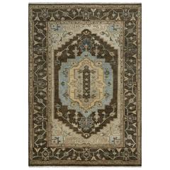 Hand Knotted Cut Pile Wool Rug, 10' x 14'