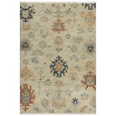 Hand Knotted Cut Pile Wool Rug, 10' x 14'