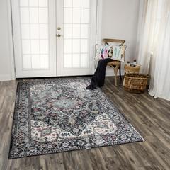 Power Loomed Cut Pile Polypropylene Rug, 2'6" x 7'6"