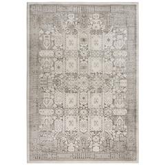 Power Loomed Cut Pile Polyester Rug, 5'3" x 7'6"