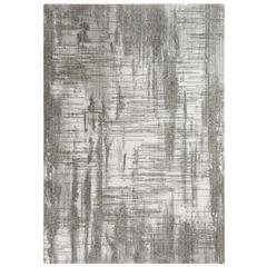 Machine/Hybrid Cut Pile Recycled Polyester Rug, 2'6" x 8'