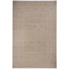 6' x 9' Cut Pile Hand Knotted  Rug