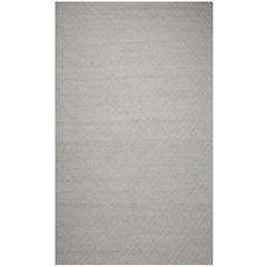 5' x 7'6" Loop/ High Low Pile Hand Tufted Rug