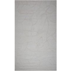 5' x 7'6" Loop Cut/ High Low Pile Hand Tufted Rug