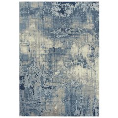 Hybrid Cut Pile Wool/ Tencel Rug, 5' x 8'