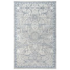 Hybrid Cut Pile Wool/ Tencel Rug, 5' x 8'