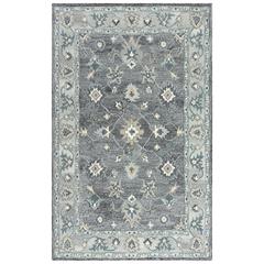 Hand Tufted Cut Pile Wool/ Polyester Rug, 7'6" x 9'6"